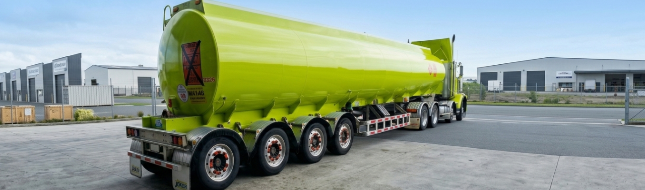 Commercial trucking and waste management fleet